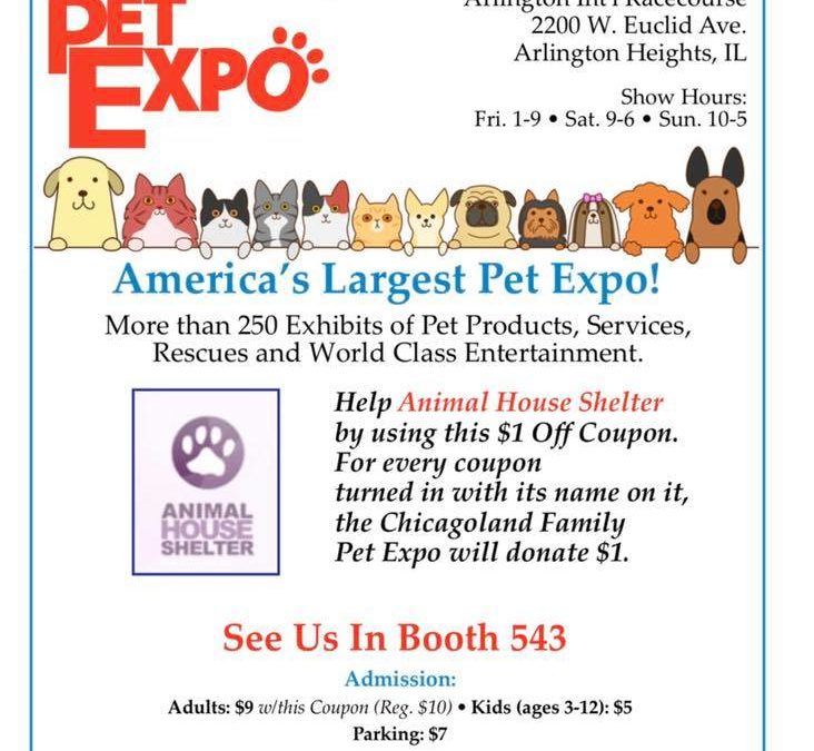 CHICAGOLAND PET EXPO 2020 | Animal House Shelter