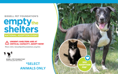 Bissell Empty the Shelters October 1-15
