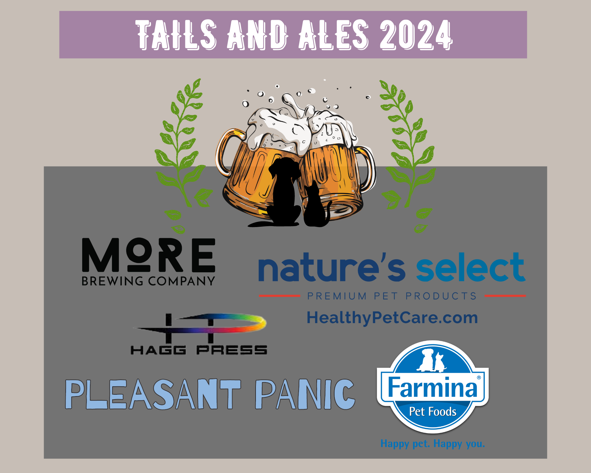 Tails and Ales | Brewery Fundraiser | Animal House Shelter