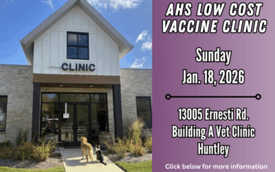 AHS Low Cost Vaccine Clinic Jan. 18, 2026