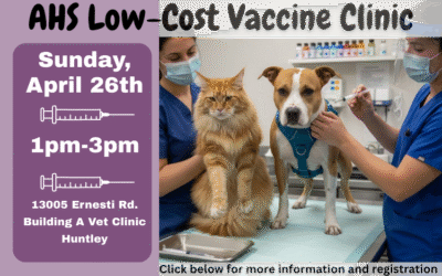 AHS Low Cost Vaccine Clinic Apr. 26, 2026