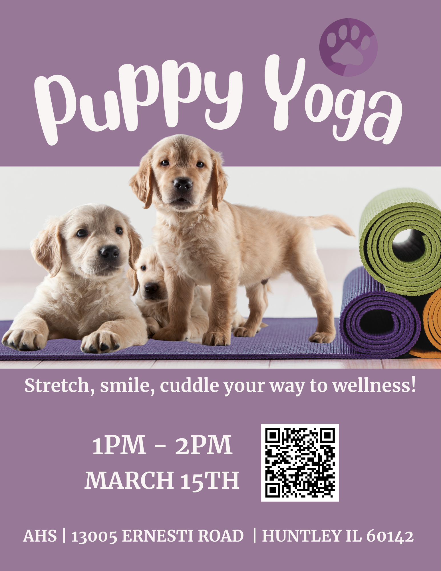 YOGA PUPS 31526 (Real Estate Flyer)
