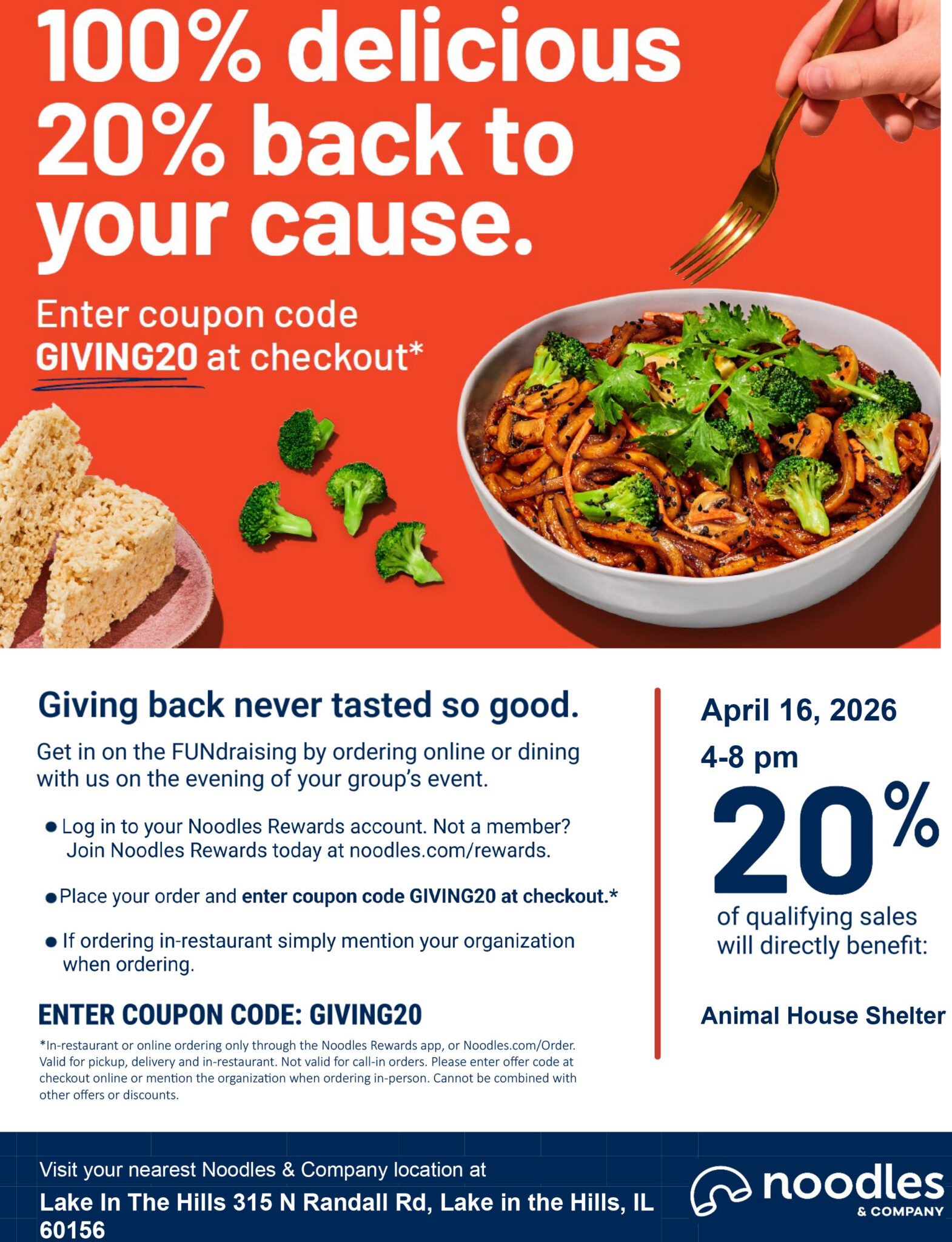 noodles flyer
