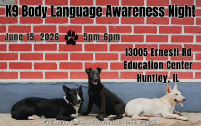 K9 Body Language Awareness Night June 15, 2026